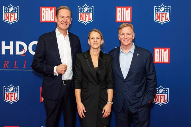 Picture NFL Touchdown Reception in Berlin