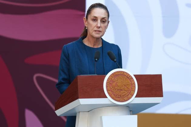 Mexico, Claudia Sheinbaum Press conference in Mexico City