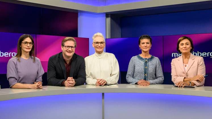 ARD talk show maischberger in Berlin