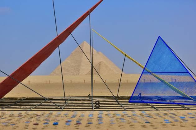 Egypt, exhibition of contemporary art in Giza