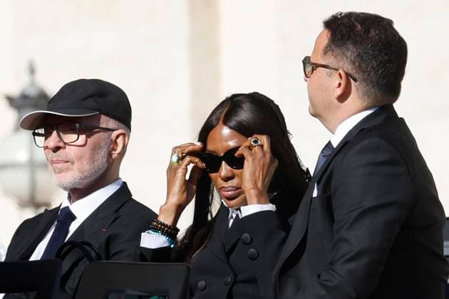 Vatican, Naomi Campbell visits Pope Leo XIVs general audience