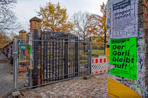 Görlitzer Park in Berlin must remain open at night, archive images