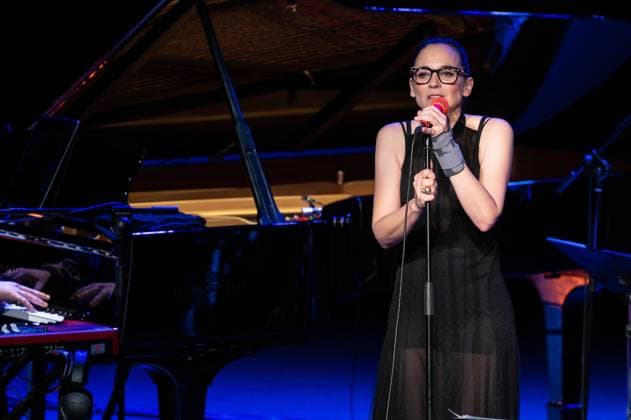 Fernanda Gomez performs at Jazzmadrid in Madrid