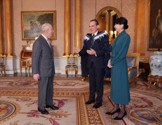 Audience with King Charles III at Buckingham Palace