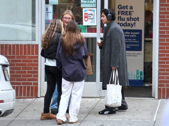 Joe Jonas on the road in New York