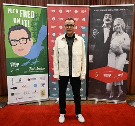 Fred Armisen receives award in Dallas