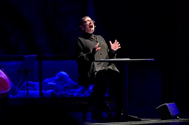 Musical reading of Schatten über dem Nichts with Katharina Thalbach in Görlitz