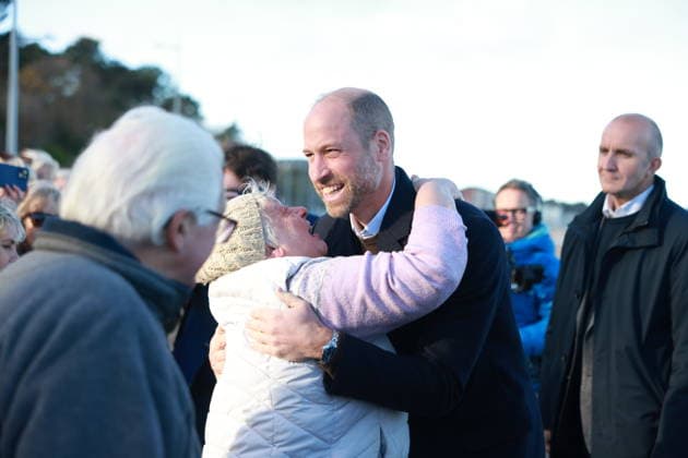 Prince William visits Marine Conservation Society Youth Ocean Network in Colwyn Bay