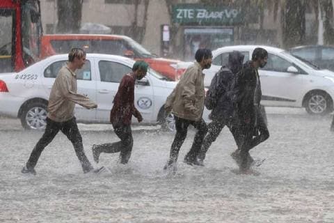 Mexico, Heavy rain in Mexico City