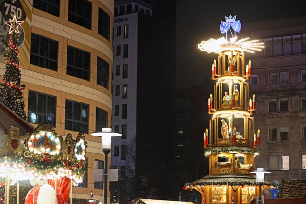 NRW, Christmas market in Essen