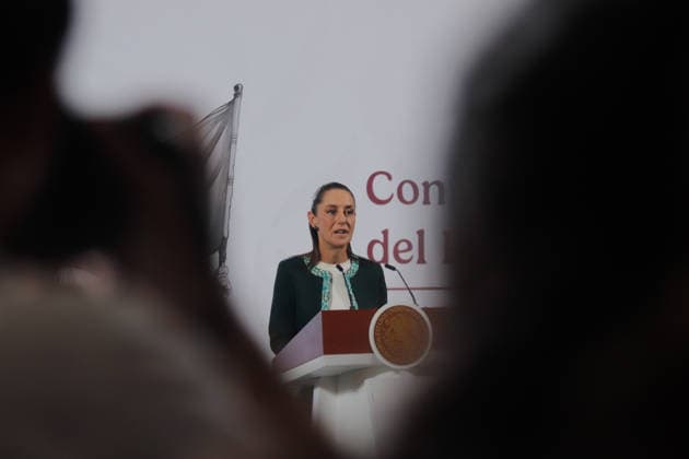 Mexico, Claudia Sheinbaum Press conference in Mexico City