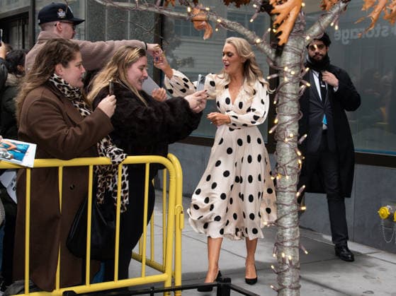 Elaine Hendrix in New York City
