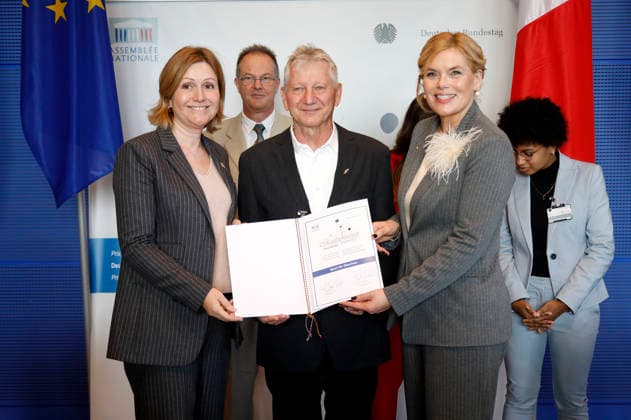 Berlin, Award of the Franco-German Parliamentary Prize