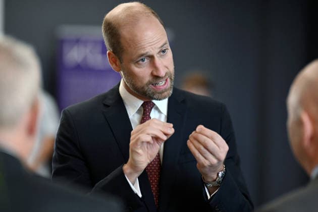 Prince William visits semiconductor manufacturer SPTS in Newport, Wales