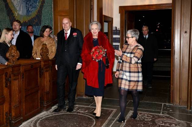 Princess Benedikte at the annual Christmas concert in Holmen Church