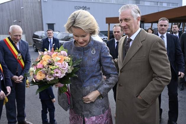 King Philippe and Queen Mathilde visit Walloon Brabant