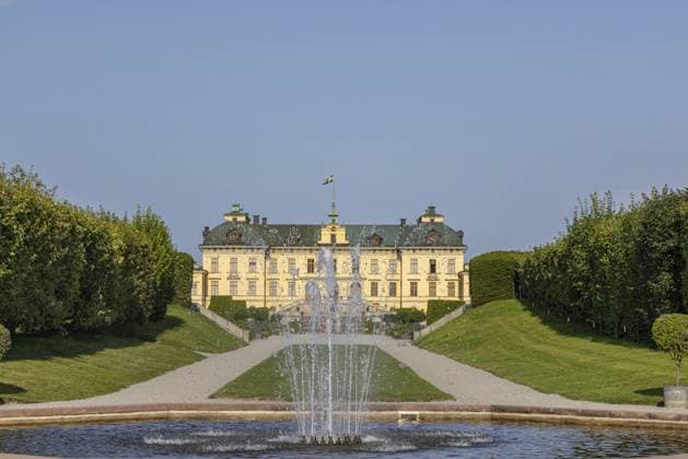 Travel, Parks and Gardens, Sweden, Drottningholm Palace Park