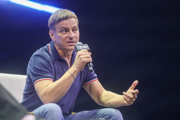 Tom Wlaschiha at Comic-Con Experience CCXP25 in Sao Paulo
