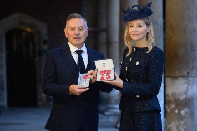 Windsor Castle, Abbie s Army founders Raymond and Amanda Mifsud honoured with MBE Order of Merit