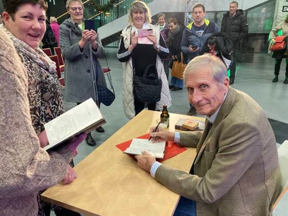 Ulrich Wickert reading in Erfurt