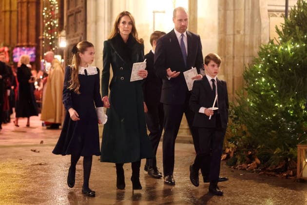 Together at Christmas Carol Service in Westminster Abbey