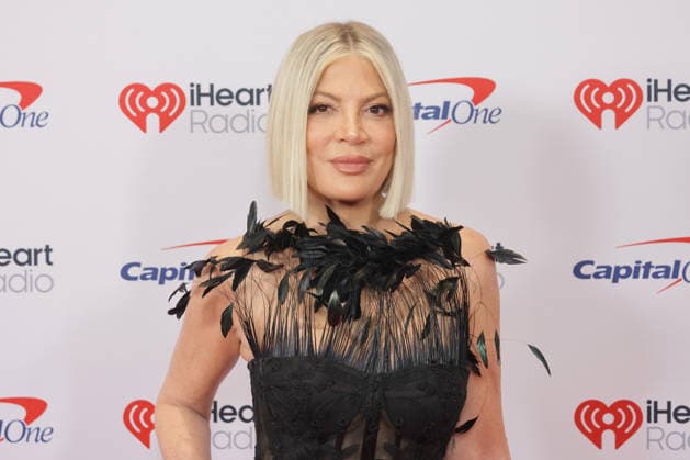 Tori Spelling in hospital after car accident, archive pictures