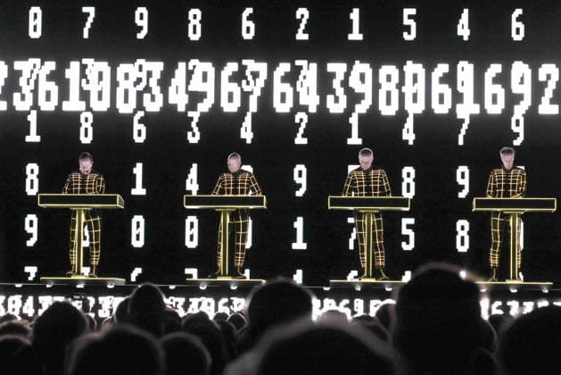 Kraftwerk concert in Berlin