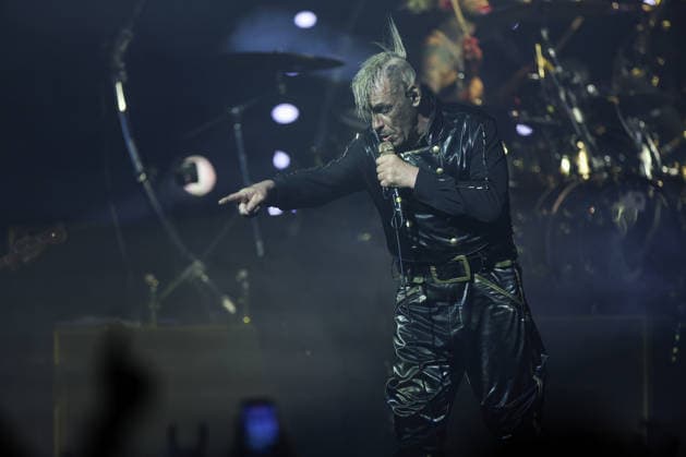 Till Lindemann concert in Zagreb