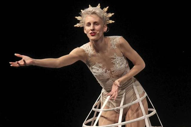 Lisa Eckhart performance in Bochum