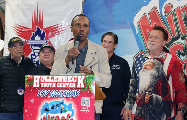Miracle on 1st Street Christmas Toy Giveaway in Los Angeles