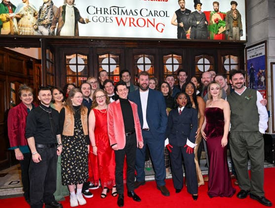 Christmas Carol Goes Wrong Gala Performance in London