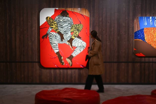 Mickalene Thomas exhibition at the Grand Palas in Paris