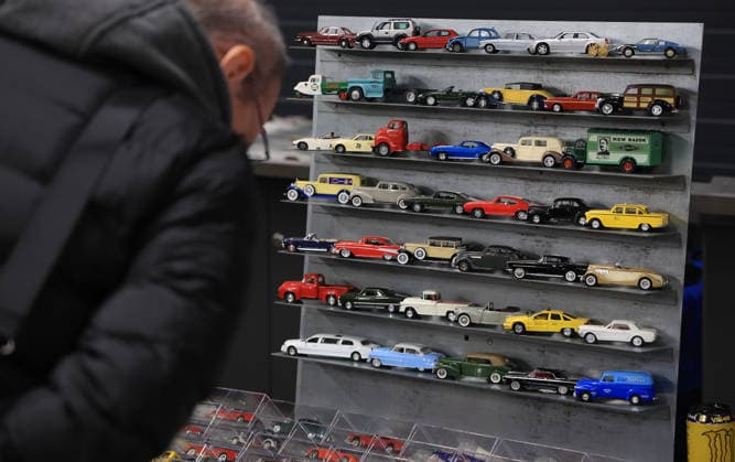 Croatia, classic car and model car exhibition in Zagreb