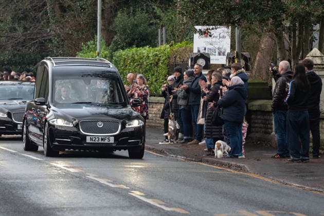 Gary Mani Mounfield funeral in Manchester