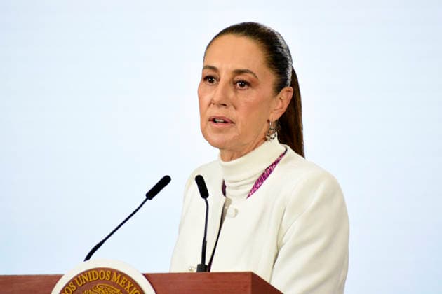 Mexico, Claudia Sheinbaum Press conference in Mexico City
