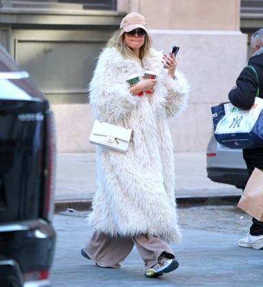 Heidi Klum on the road in New York