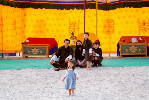 Bhutan, royal family in Gelephu