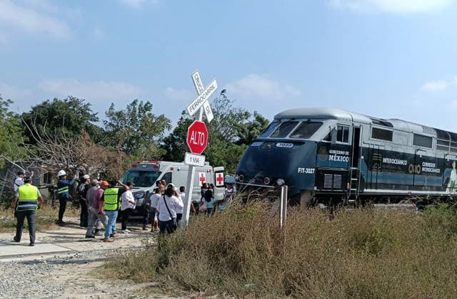 Mexico, train accident in the state of Oaxaca