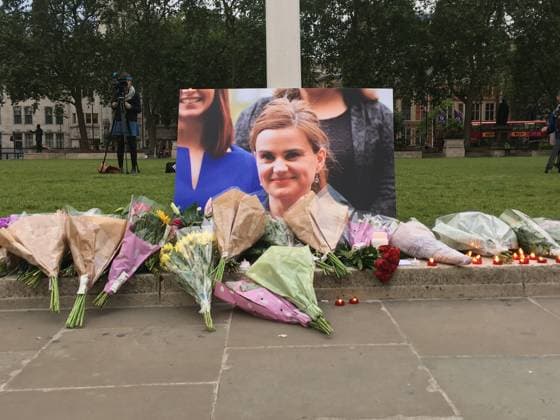 Jo Cox, 10th anniversary of death on 16 June