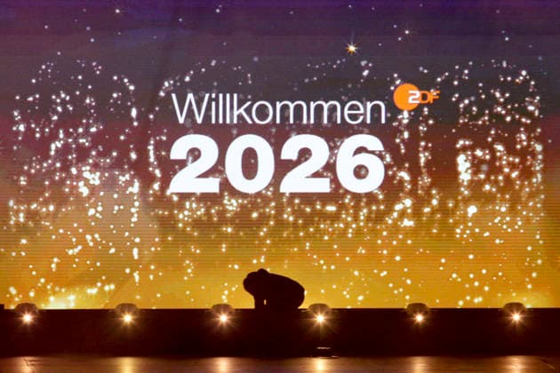 ZDF New Years Eve show Welcome 2026 in Hamburg