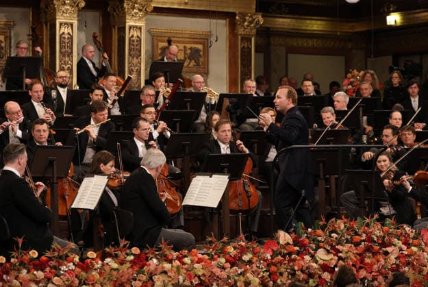 Austria, New Years Concert of the Vienna Philharmonic Orchestra in Vienna