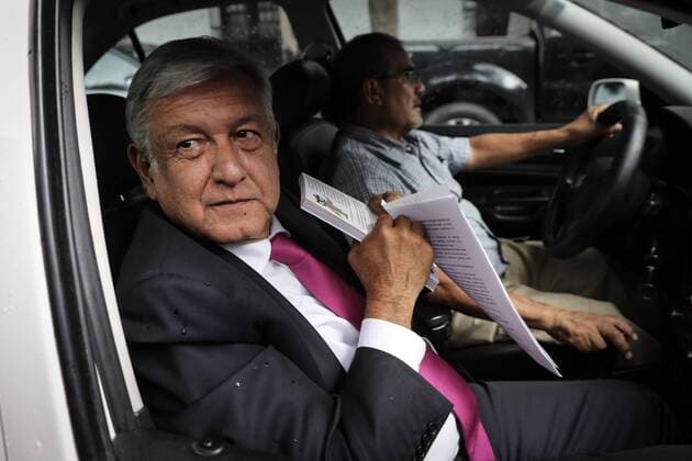 Mexico, Andres Manuel Lopez Obrador PK in Mexico City