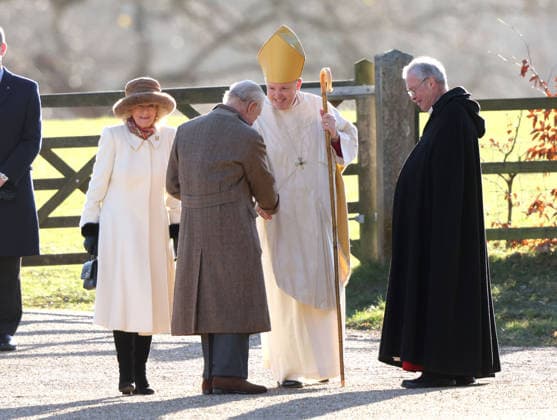 Royals, King Charles III and Queen Camilla attend church service in Sandringham