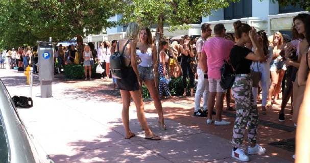 Open Model Casting at Sports Illustrated in Miami