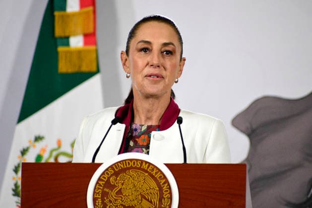 Mexico, Claudia Sheinbaum Press conference in Mexico City