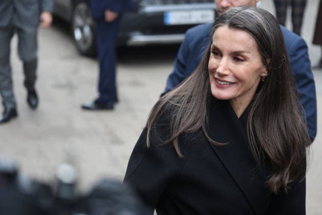 Queen Letizia of Spain attends the El Mundo Award ceremony for journalists