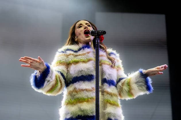Luz Casal concert in Madrid