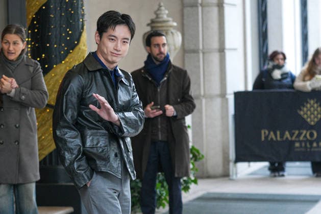 Milan Men s Fashion Week, guests of the Prada fashion show