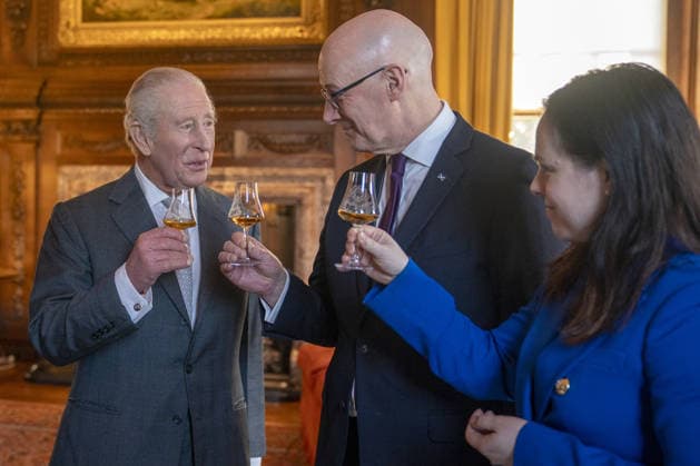 Great Britain, King Charles III and Queen Camilla visit Edinburgh