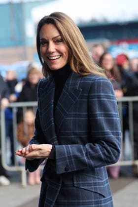 Great Britain, Prince William and Princess Kate visit the National Curling Academy in Stirling